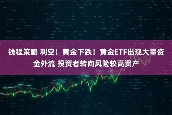 钱程策略 利空！黄金下跌！黄金ETF出现大量资金外流 投资者转向风险较高资产