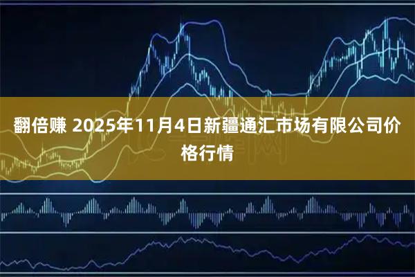 翻倍赚 2025年11月4日新疆通汇市场有限公司价格行情